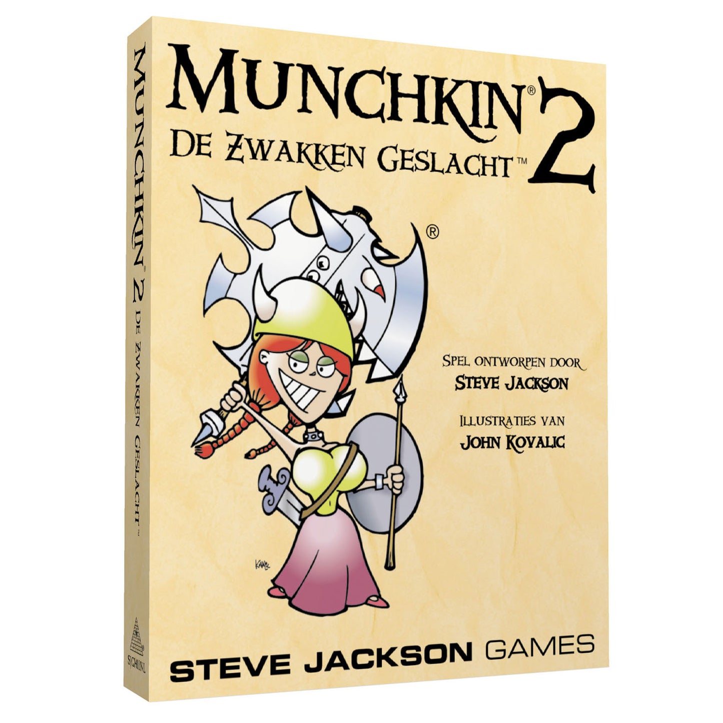 Asmodee Munchkin 2 Das schwache Sexkartenspiel