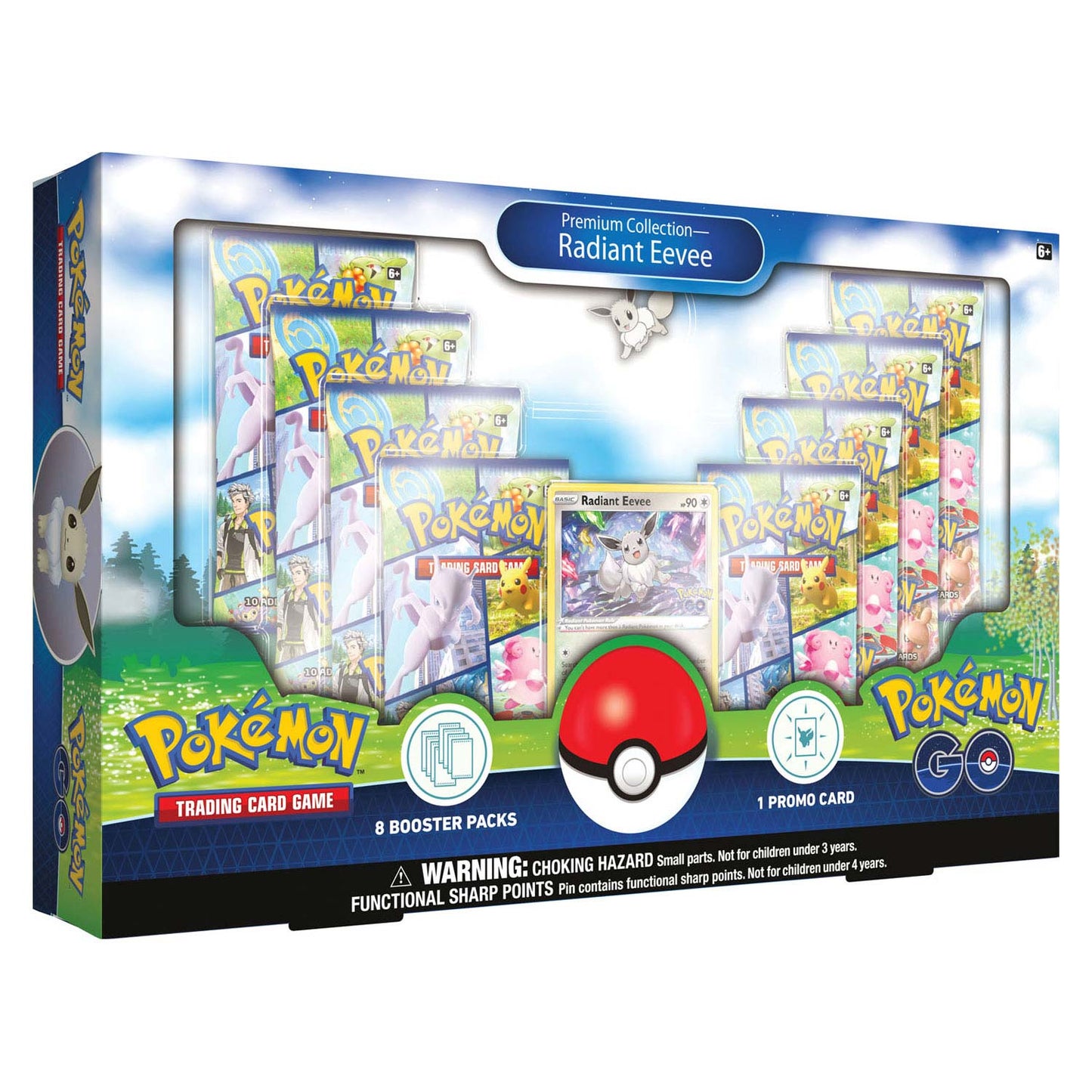 Asmodee TCG Go Premium Collection Radiant Eevee