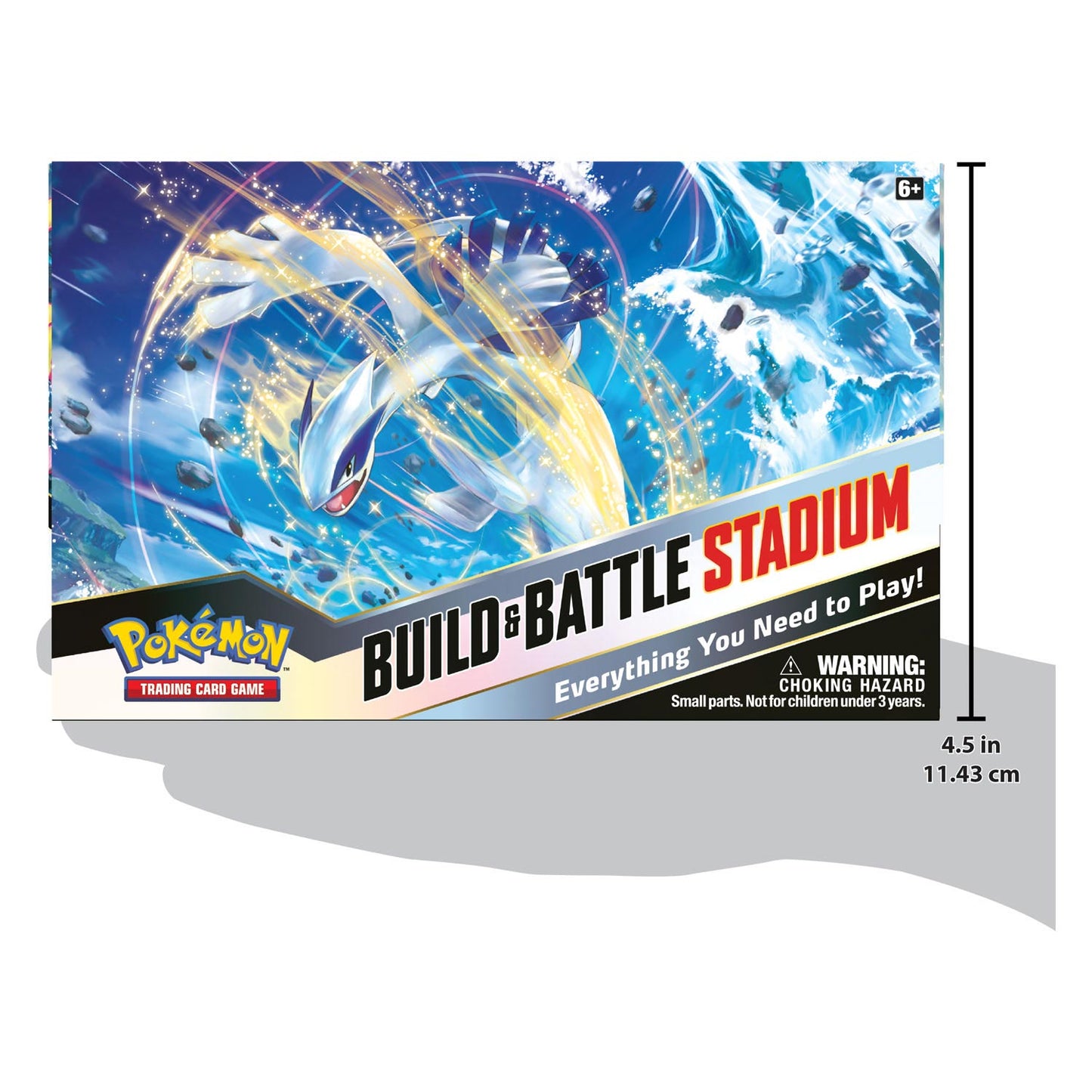 Asmodee Pokemon TCGs Silbertestest Ursprung Build Battle Stadium