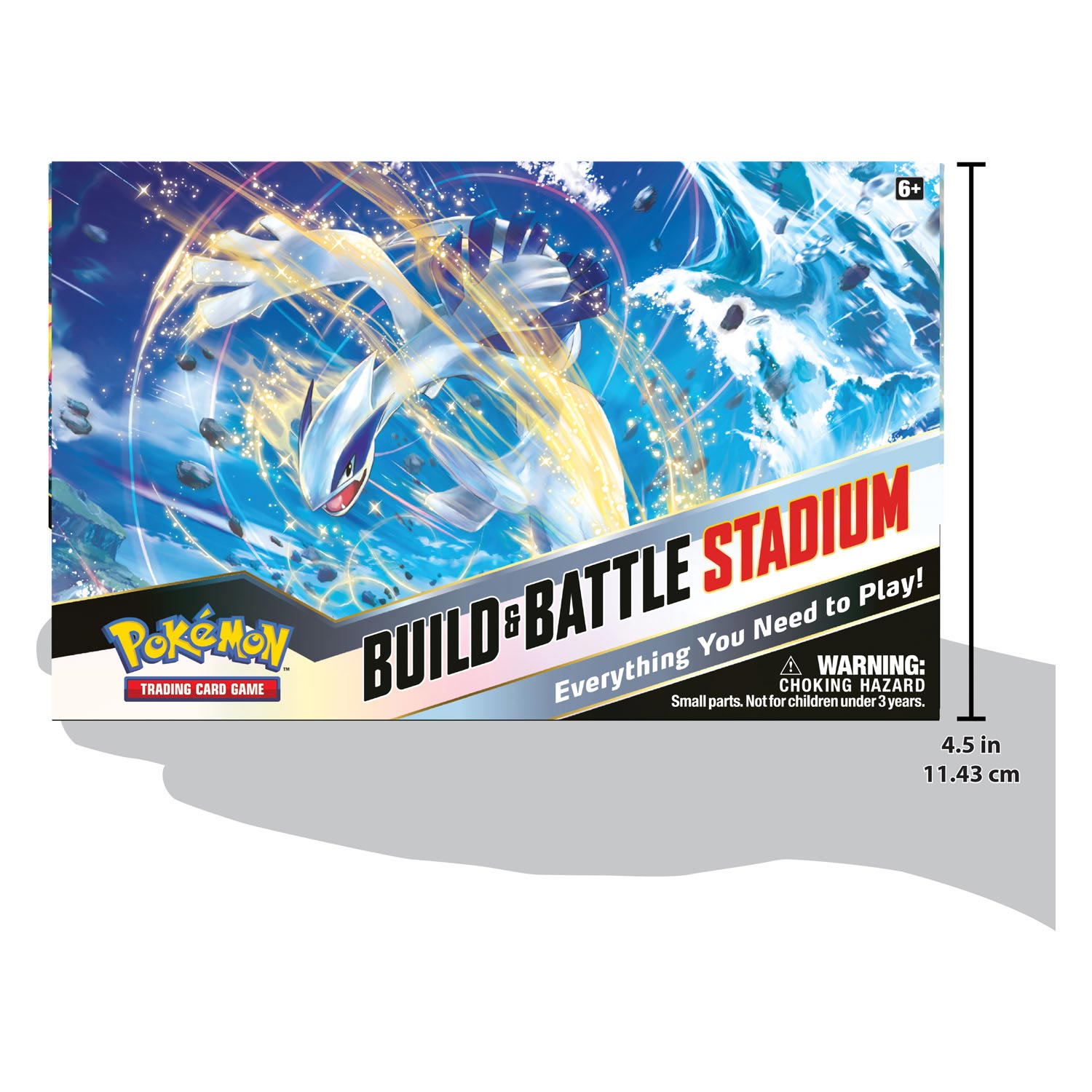 Asmodee Pokemon TCGs Silbertestest Ursprung Build Battle Stadium