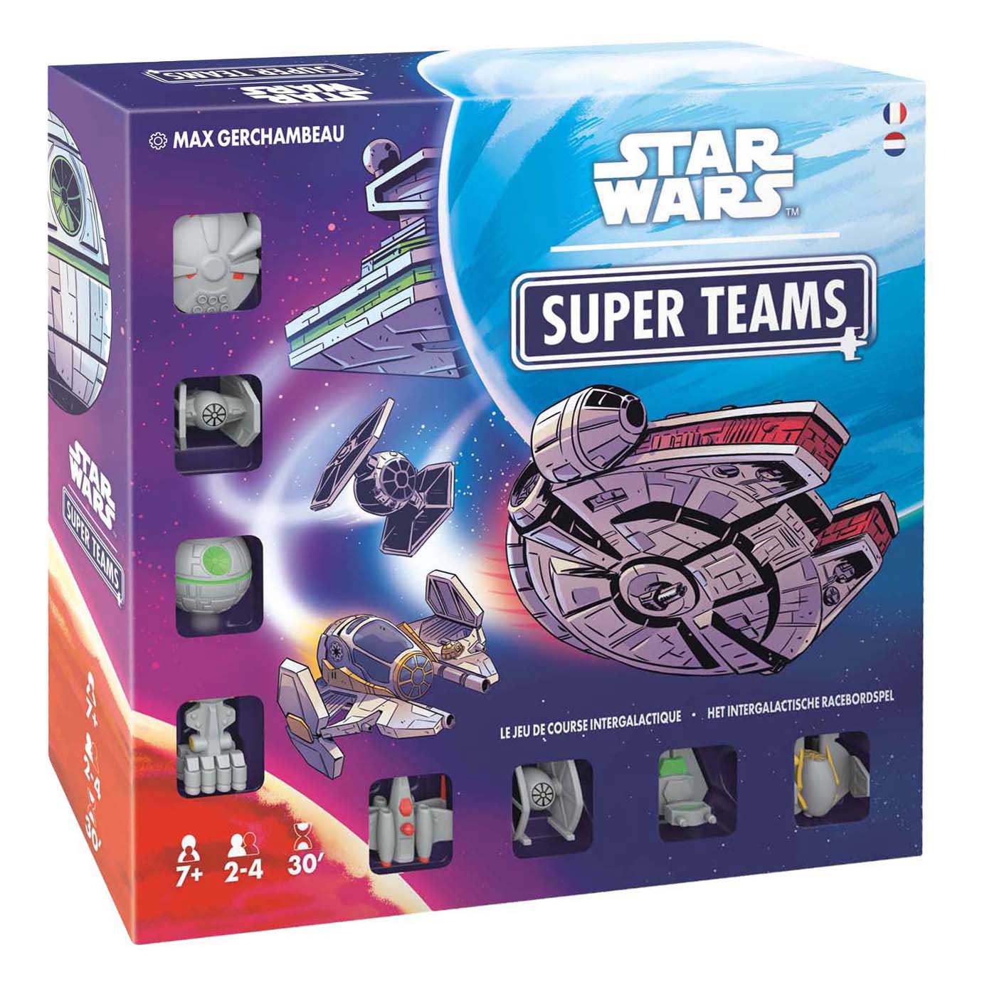 Brettspiel „Star Wars Super Teams“.