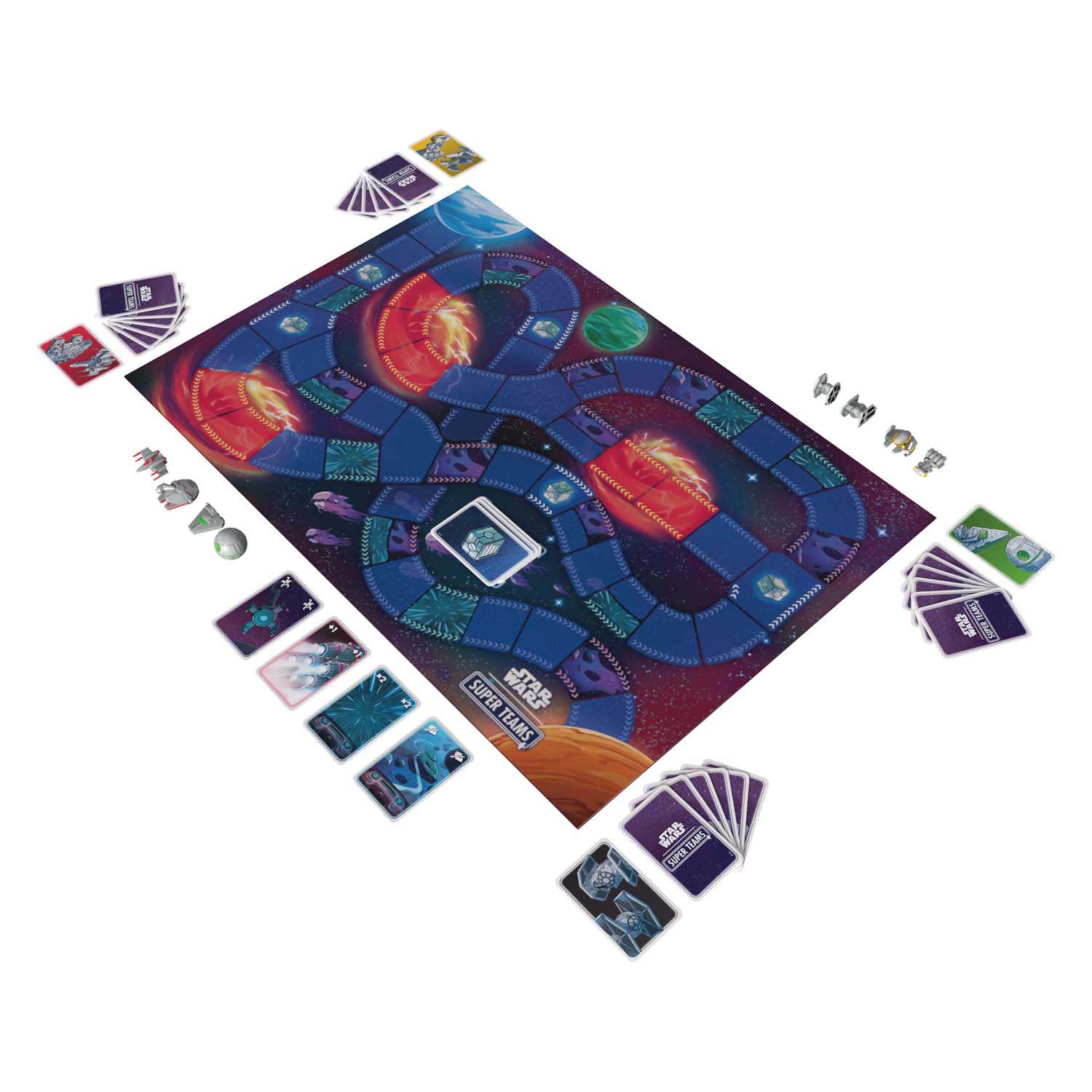 Brettspiel „Star Wars Super Teams“.