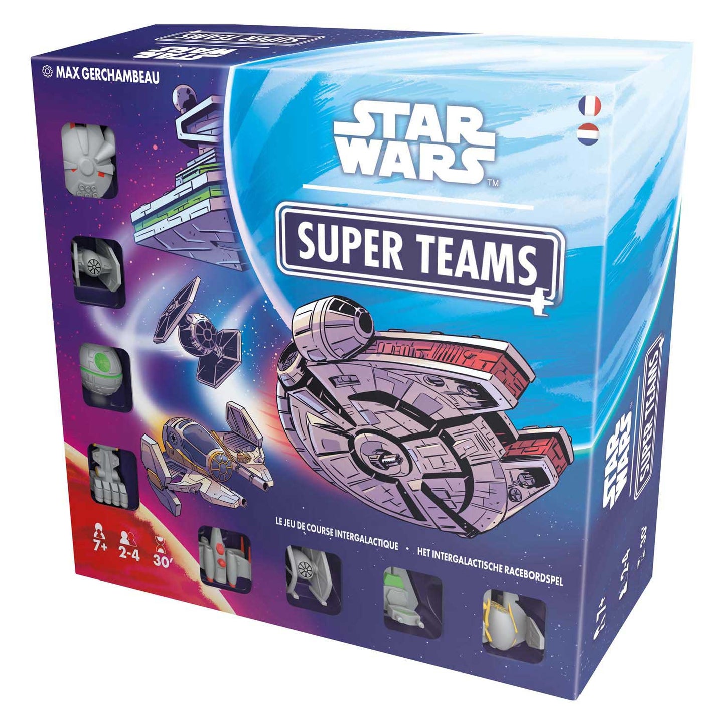 Brettspiel „Star Wars Super Teams“.
