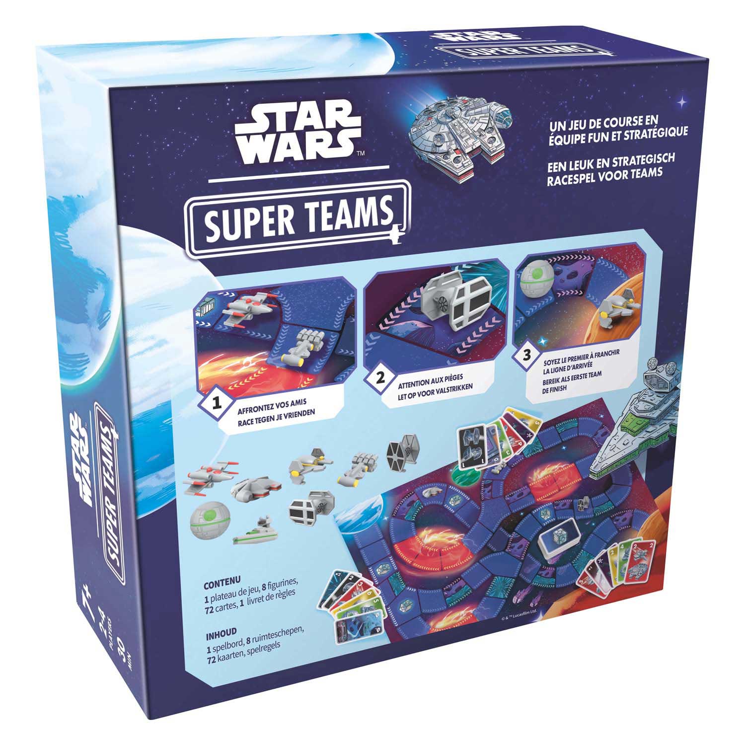 Brettspiel „Star Wars Super Teams“.