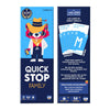 Schnelles Kartenspiel der Asmodee Quickstop-Familie