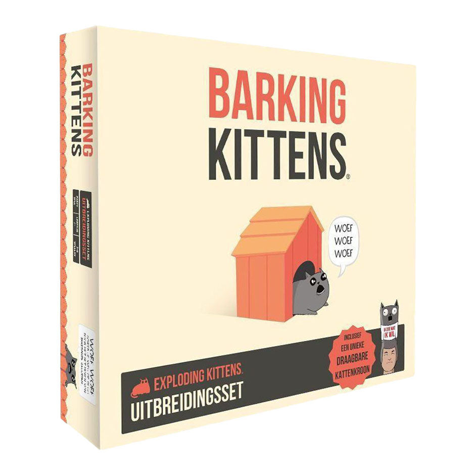 Exploding Kittens – Erweiterungsset „Barking Kittens“ – Kartenspiel