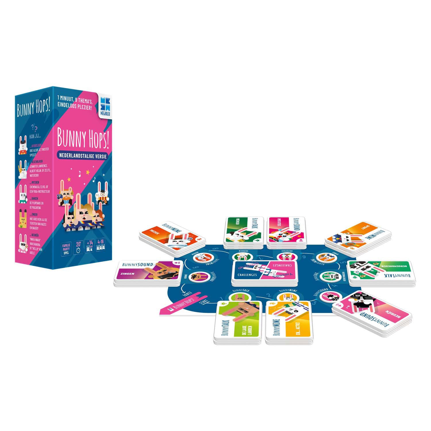 Megableu Bunny Hops Brettspiel