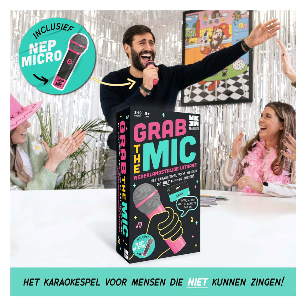 Spiel schnapp dir das Mikrofon