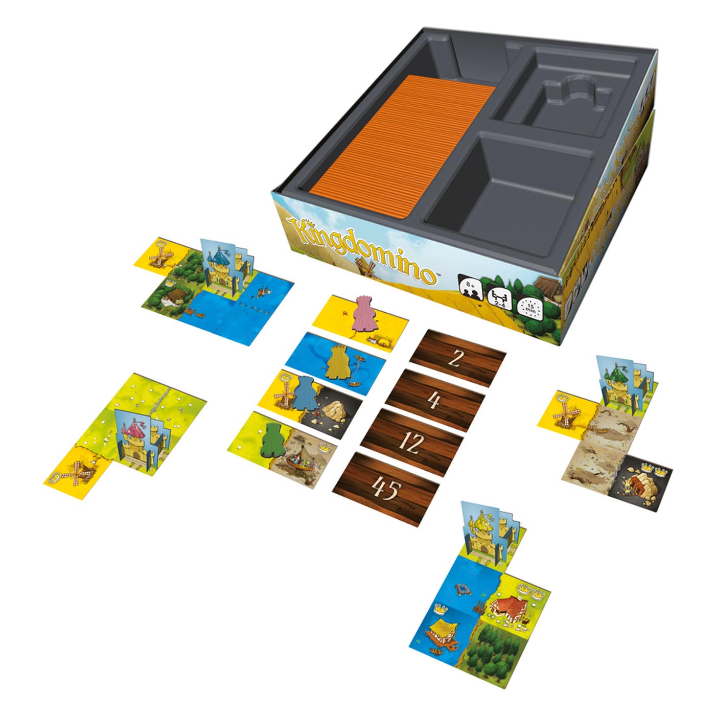 Geronimo Games Kingdominino Brettspiel