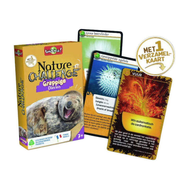 Geronimo Games Bioviva Quartett Nature Challenge – lustige Tiere