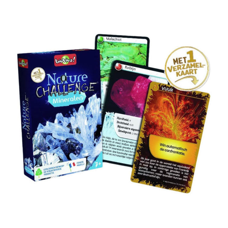 Geronimo-Spiele, Bioviva-Quartett, Natur-Herausforderung – Mineralien