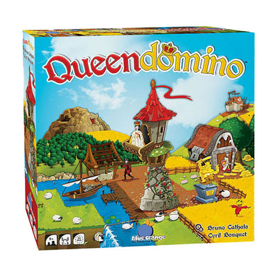 Geronimo-Spiele blau orange Queendomino