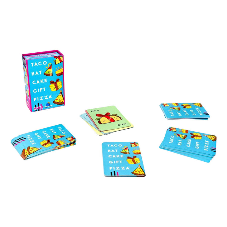 Geronimo Spiele Blau Orange Kartenspiel Taco Hut Kuchen Geschenk Pizza