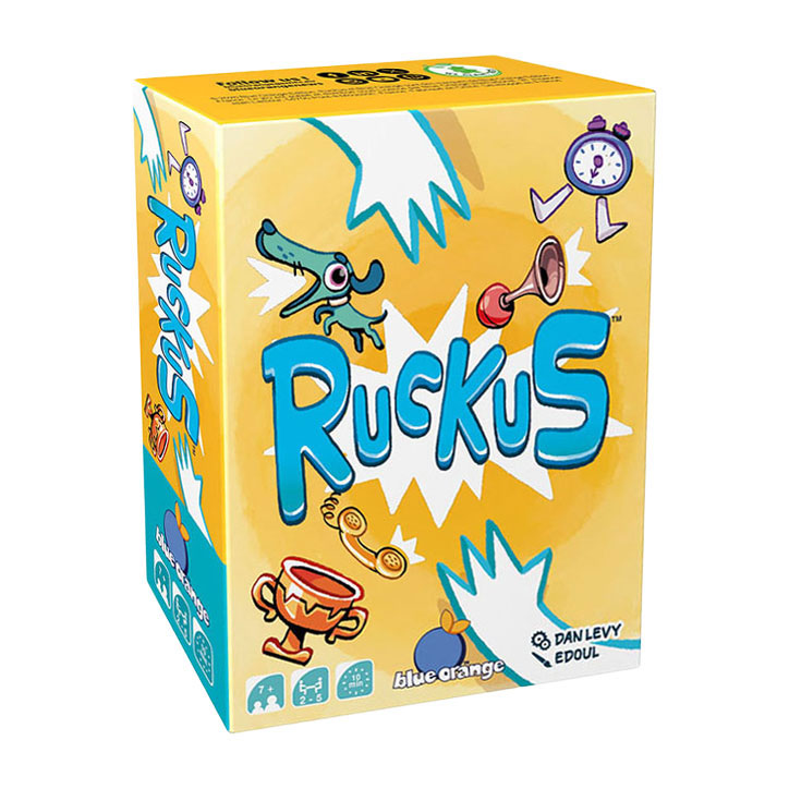 Geronimo Spiele blau orange Kartenspiel Ruckus