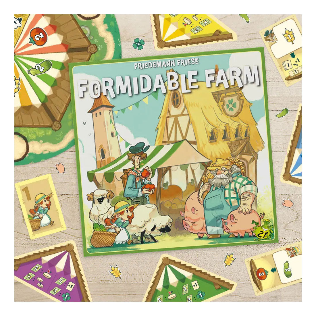 Geronimo Games Brettspiel Formidable Farm