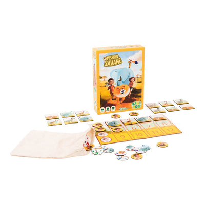 Geronimo-Spiele: Kiwizou-Kartenspiel, Mission Savane