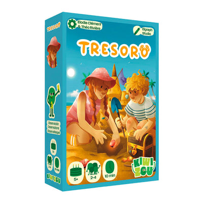Geronimo Games Kiwizou Trésoro Kartenspiel