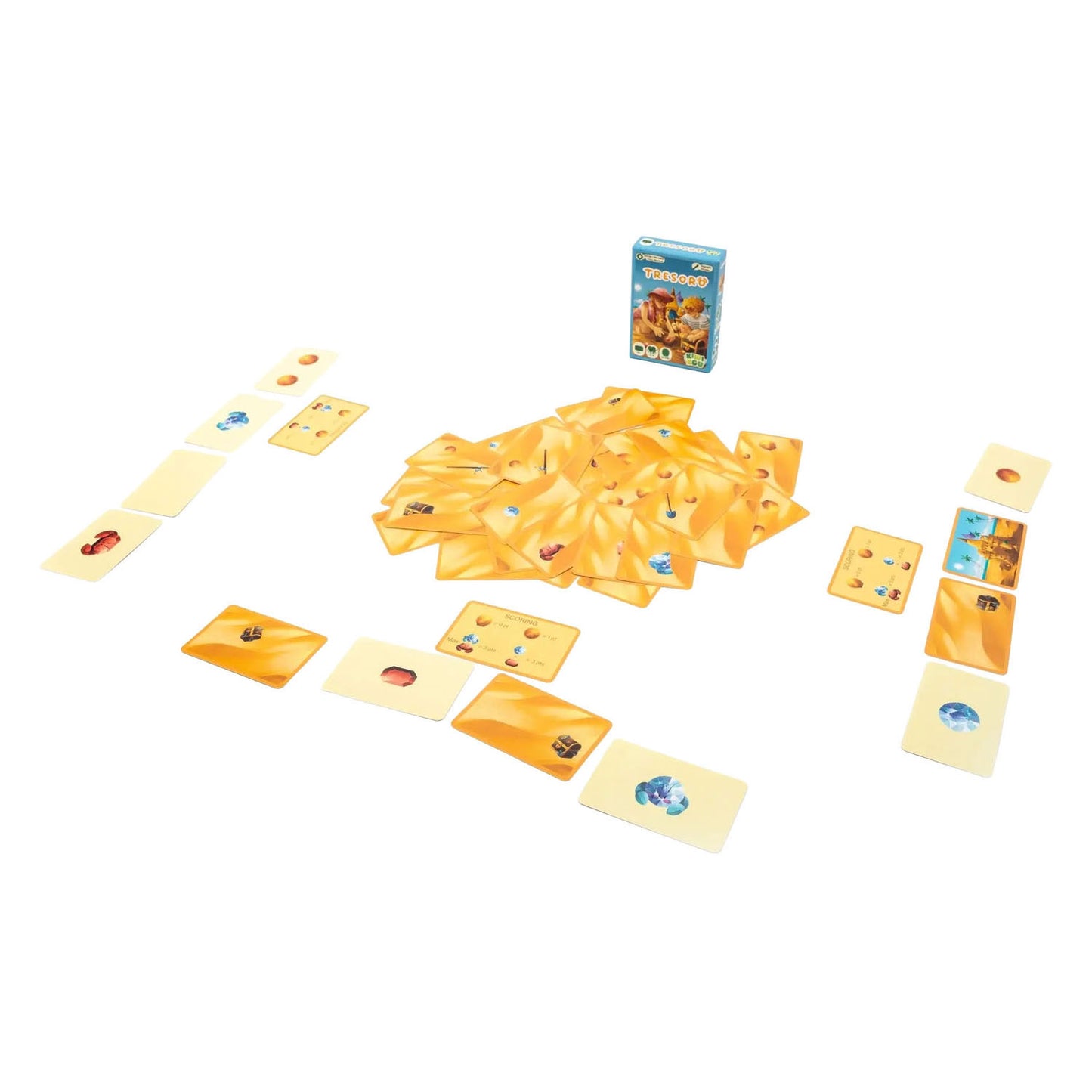 Geronimo Games Kiwizou Trésoro Kartenspiel
