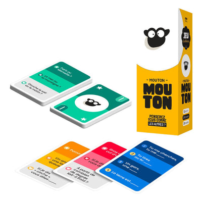 Geronimo-Spiele Mouton Mouton - - Geldautomatenspiele - Jeux de Cartes - Fr - Jeux d'Ambiance - Partyspiele