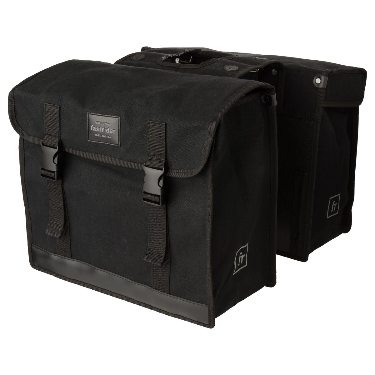 Fastrider Canvas 47l Doppel-Fahrradtasche Basics
