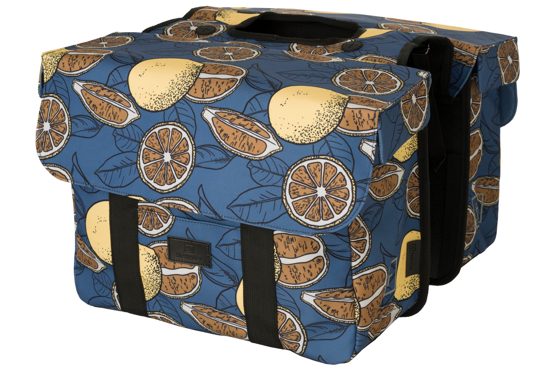 Abi Fastrider Nyla Doppel-Fahrradtasche Trend Zitrone