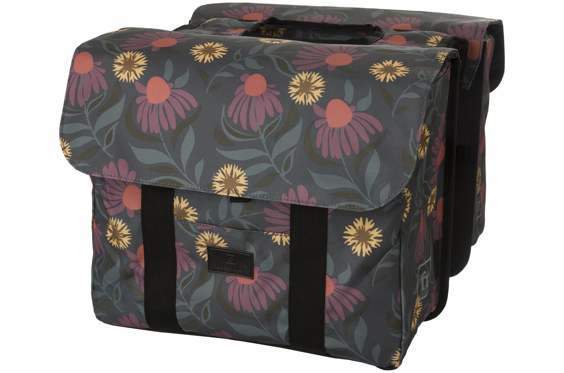 Abi Fastrider Nyla Doppelte Fahrradtasche Trend Lola Blume