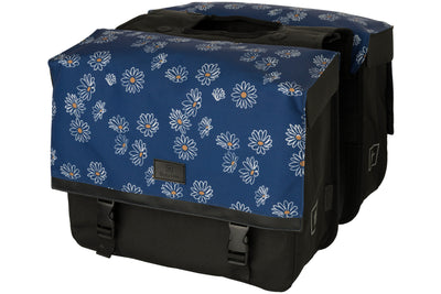 Abi Fastrider Nara Doppel-Fahrradtasche Trend Daisy