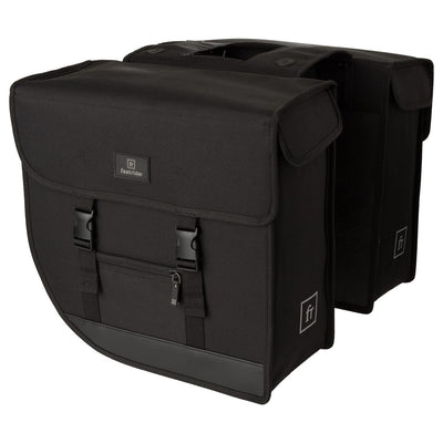 Fastrider Bodyl Hybrid Doppel-Fahrradtasche Basics Large Schwarz – 20113100-000