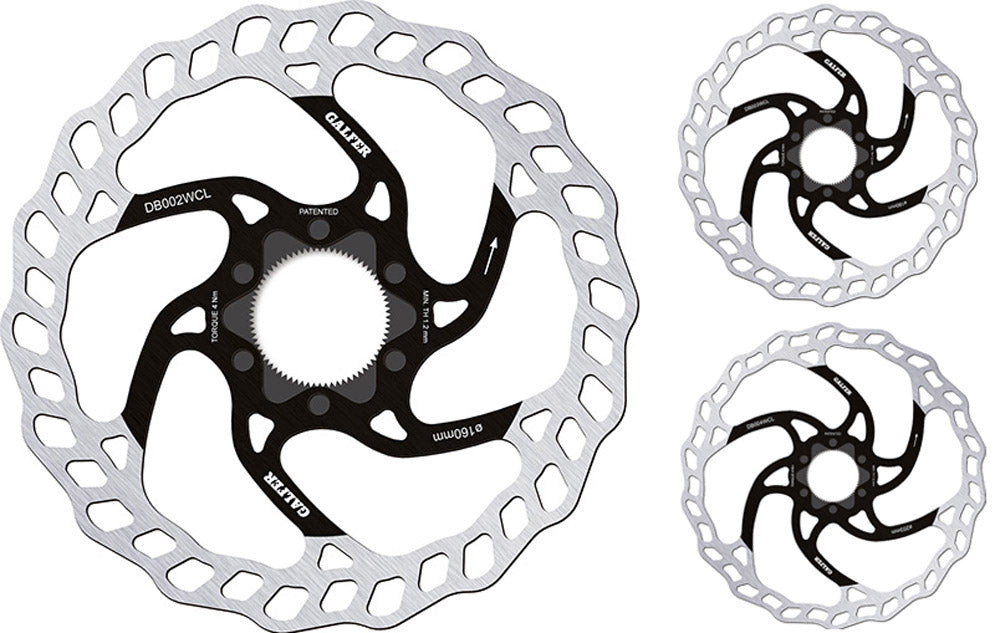 Galfer Bike Wave® fester MTB-Centerlock-Scheibenrotor