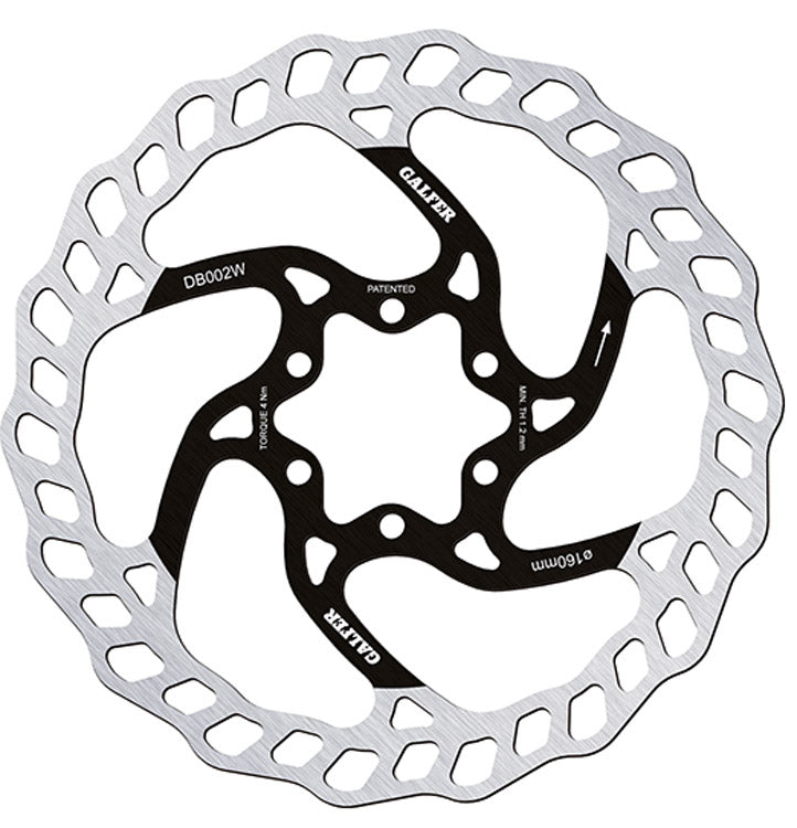 Galfer Bike Wave® fester MTB-6-Loch-Scheibenrotor