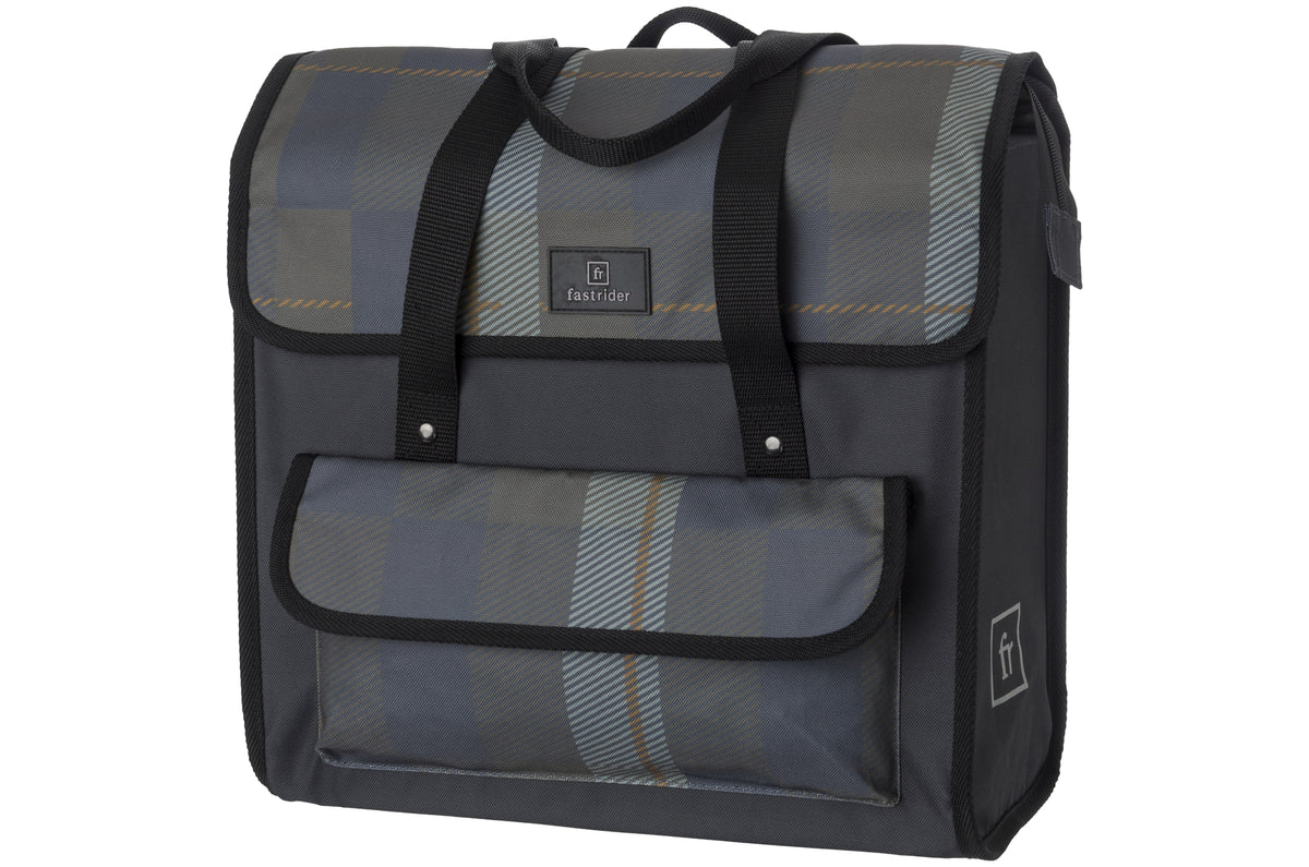 Fastrider Lasse Luxus-Shopper-Fahrradtasche Basics Check CG
