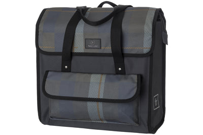 Fastrider Lasse Luxus-Shopper-Fahrradtasche Basics Check CG