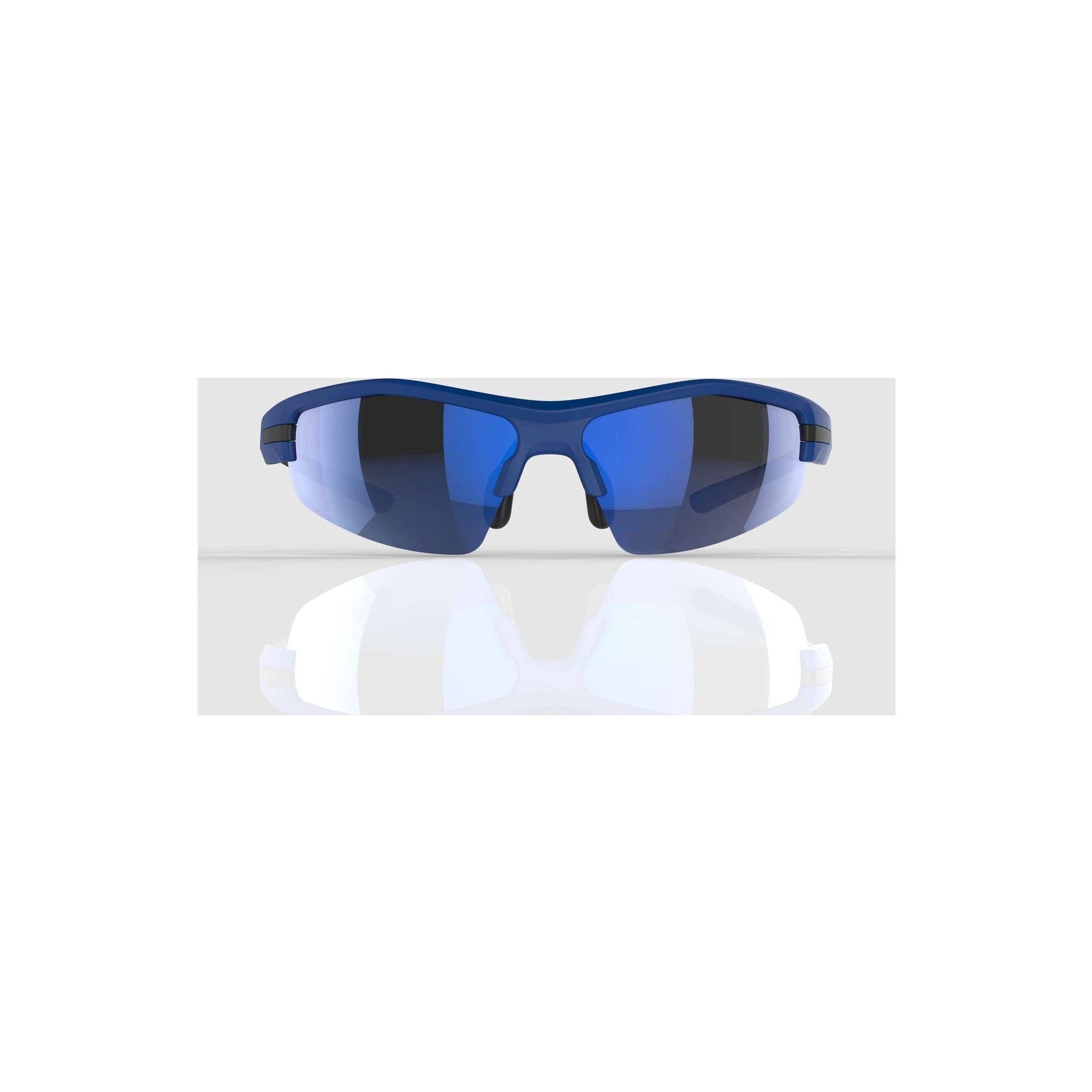 Mirage Sonnenbrille Sport mit 3 Paar Gläsern blau schwarz