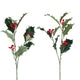 Boltze Wohndeko Zweig Stechpalme mit roten Beeren H50cm
