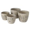 Boltze Home Blumentopf-Set a 2 H11 und 14cm