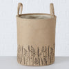 Boltze Heimkorb-Set Jute 3-teilig
