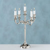 Boltze Home Kerzenständer Silber 27x38cm