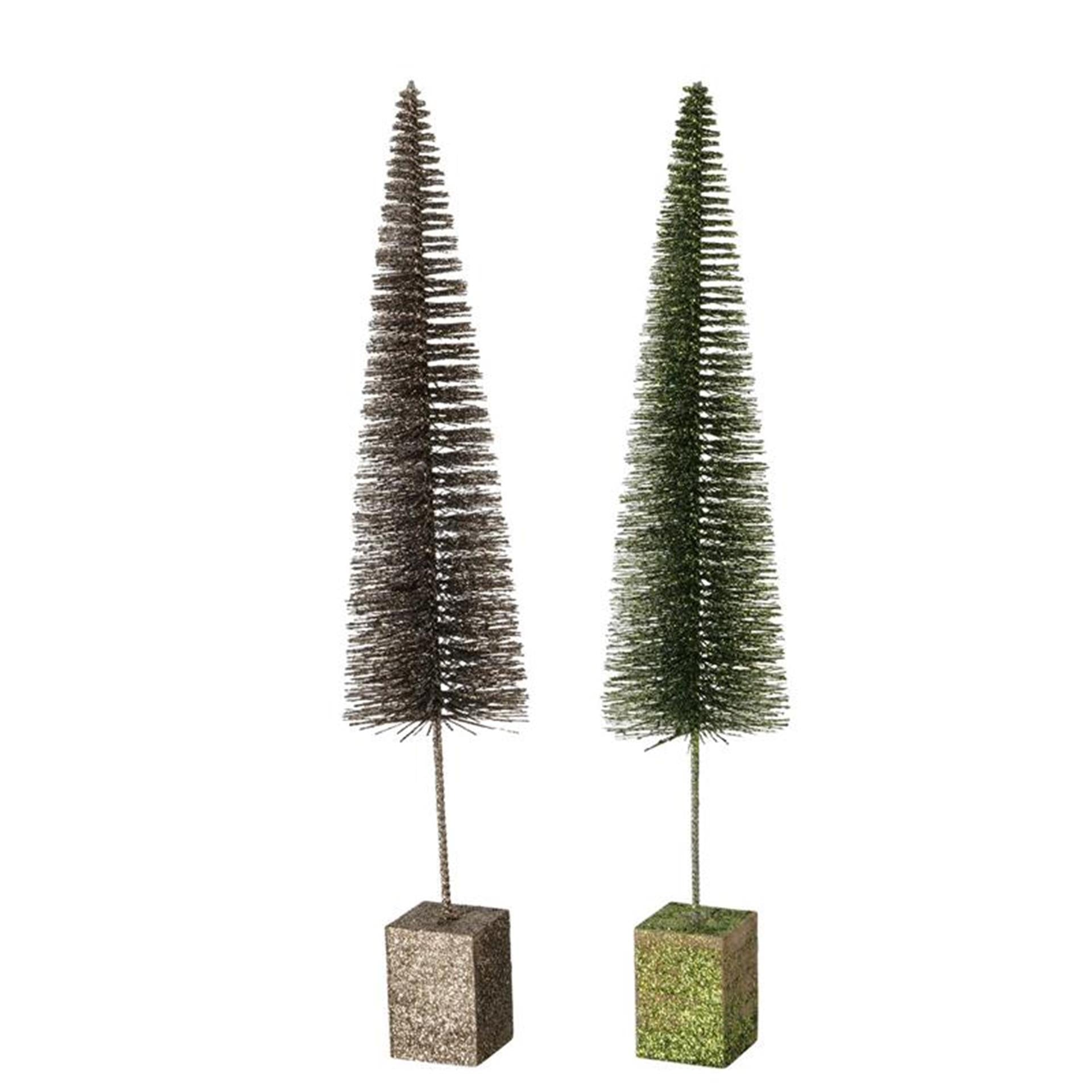 Boltze Home Weihnachtsbaum Glitzer h50cm