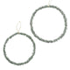 Boltze Home Deco Anhänger Kreis 2er Set Glitzer Grün