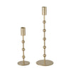 Boltze Home Kerzenständer-Set Kimberly 2-teilig Gold