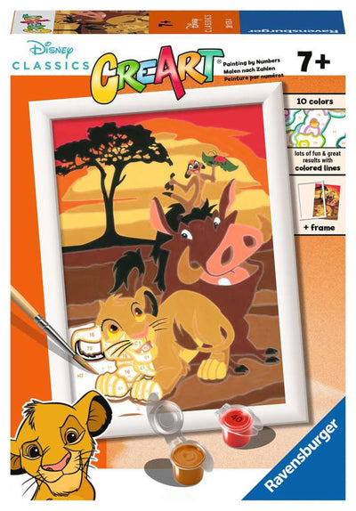 Ravensburger Kreart Gemälde von Song The Lion King