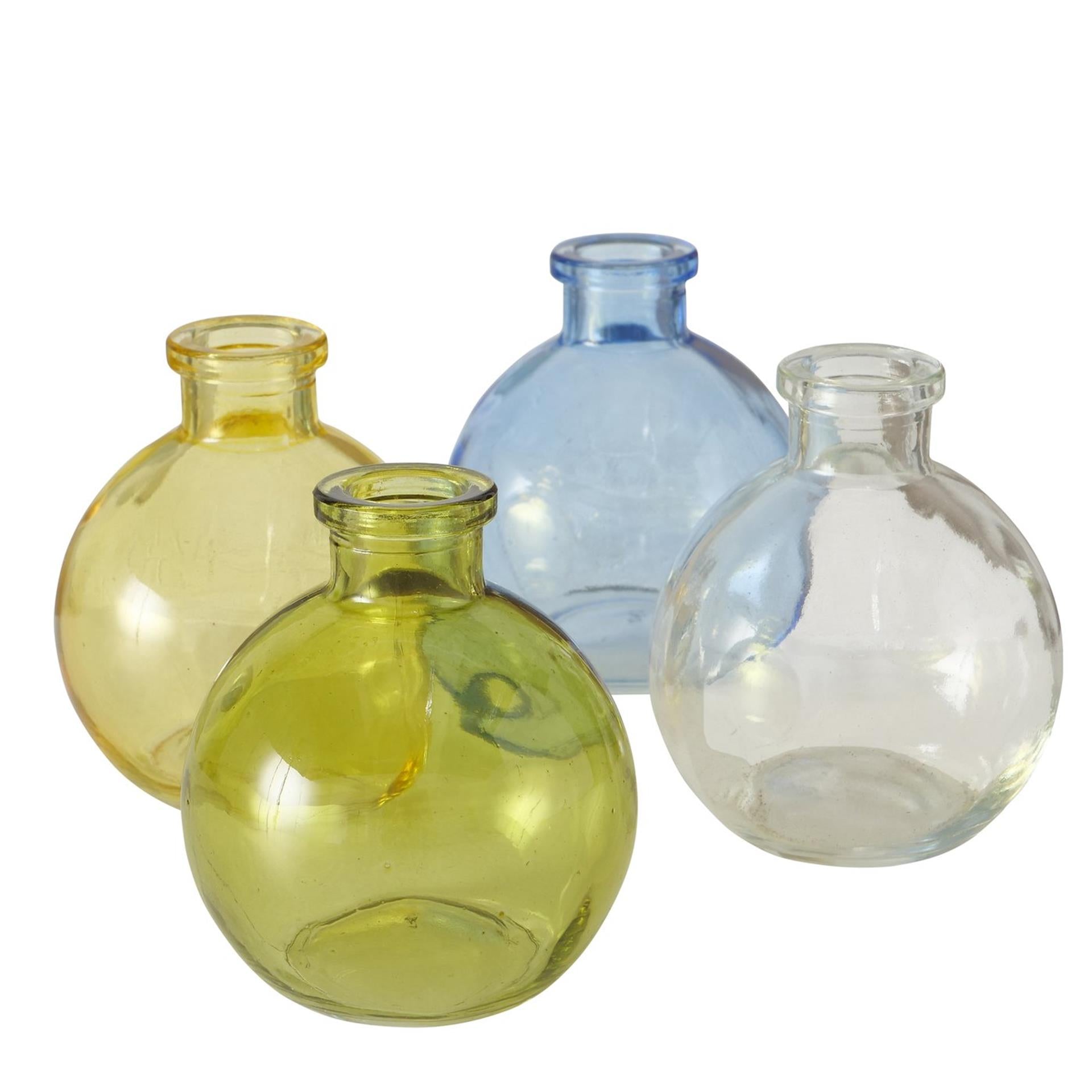 Boltze Home Vase Coloria 4-teiliges Set ø8xh9cm