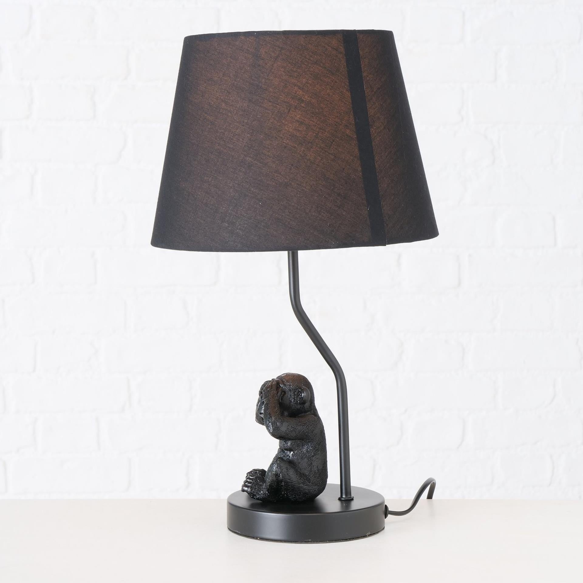 Boltze Home Tischlampe GNU ø25x45cm Polyresin
