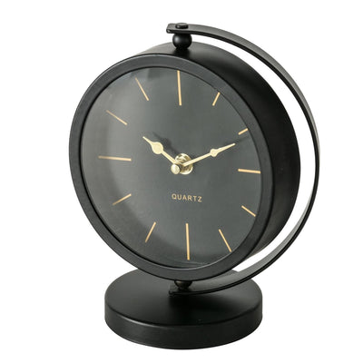 Boltze Home Tischuhr Balia Metall 16x10xh20cm