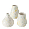Boltze Home Vase Linga ø8xh14 weiß
