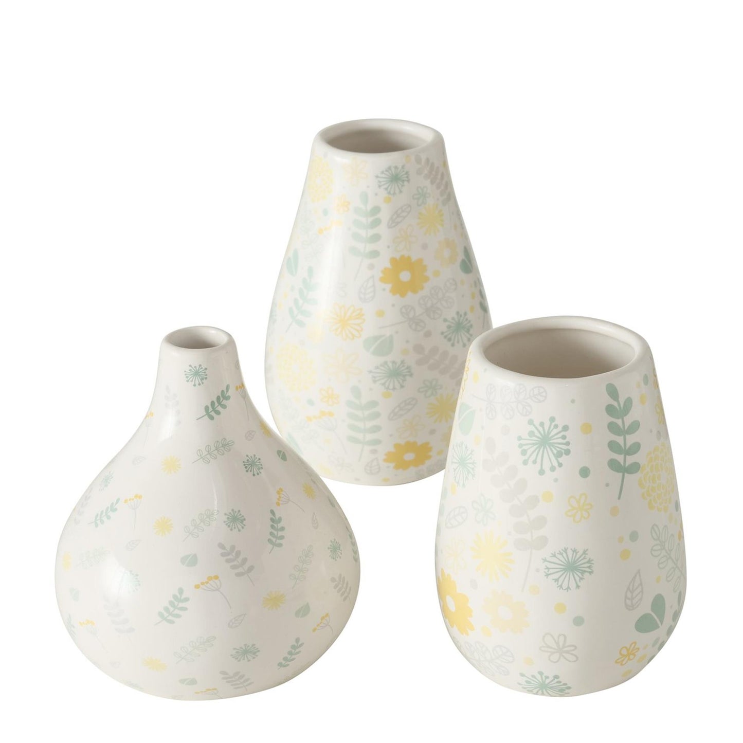 Boltze Home Vase Linga ø8xh14 weiß