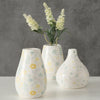 Boltze Home Vase Linga ø8xh14 weiß