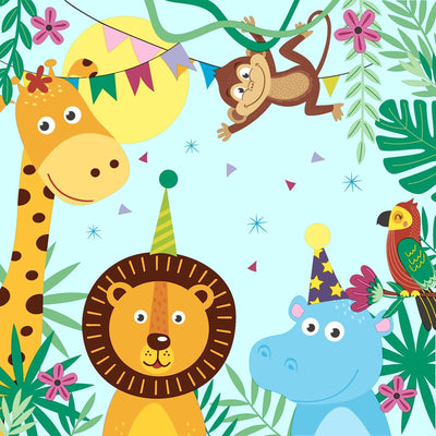 Servietten Partytiere 33x33 cm