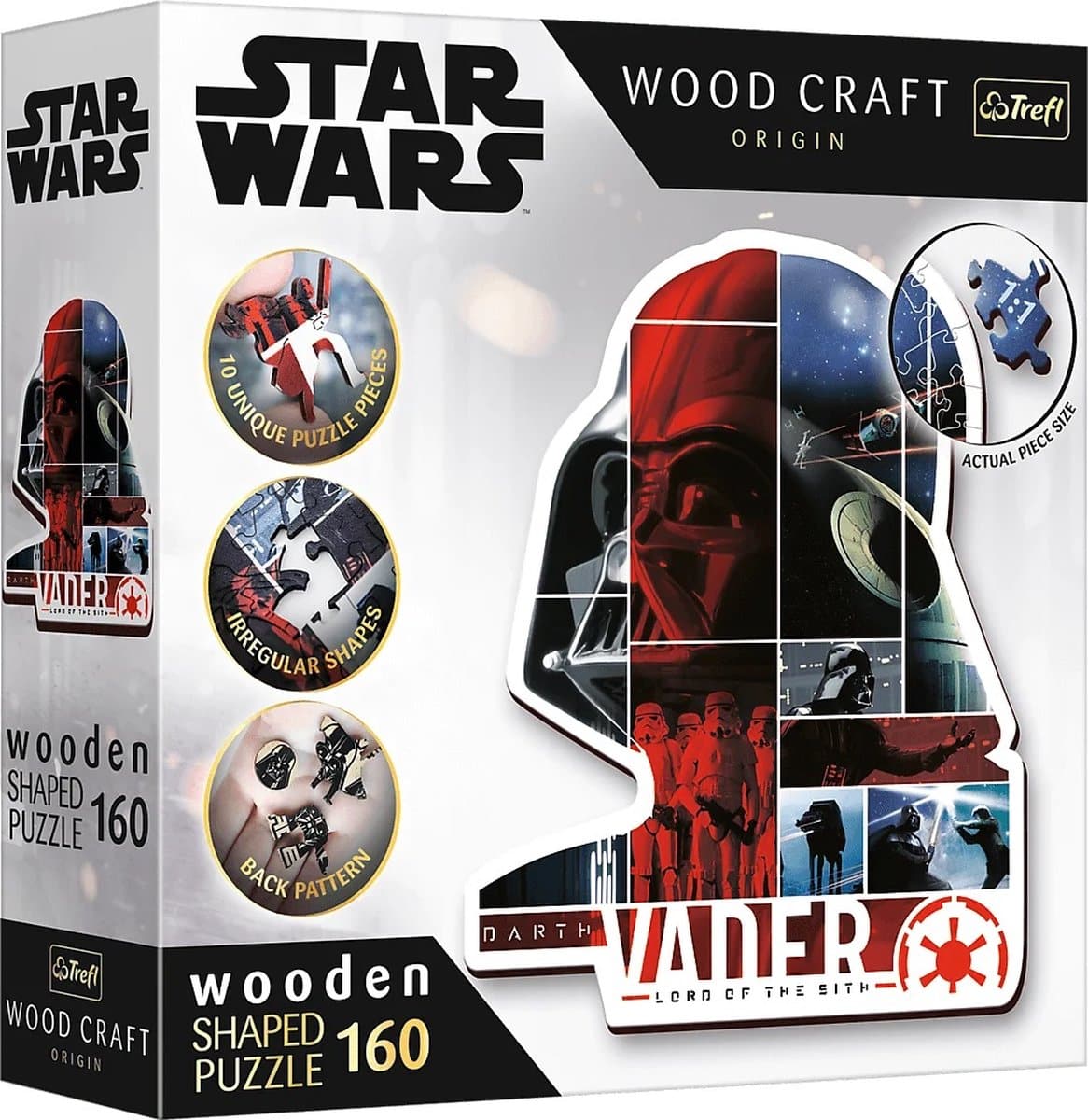 Star Wars Holzrätsel Darth Vader 160 Stücke