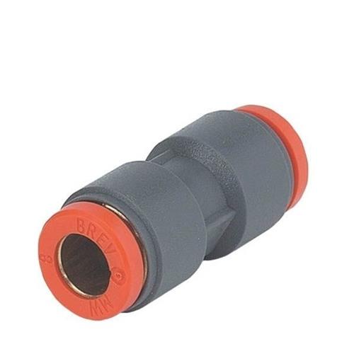 Metallbau-Steckkupplung gerade 12mm r19 | 5 Stück